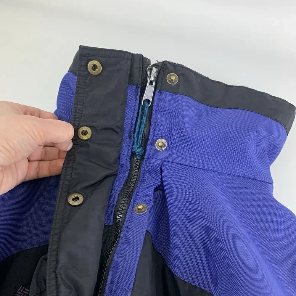 BOGO Columbia Bugaboo Jacket Vintage Interchange Black Purple 3 - 1 Womens Large